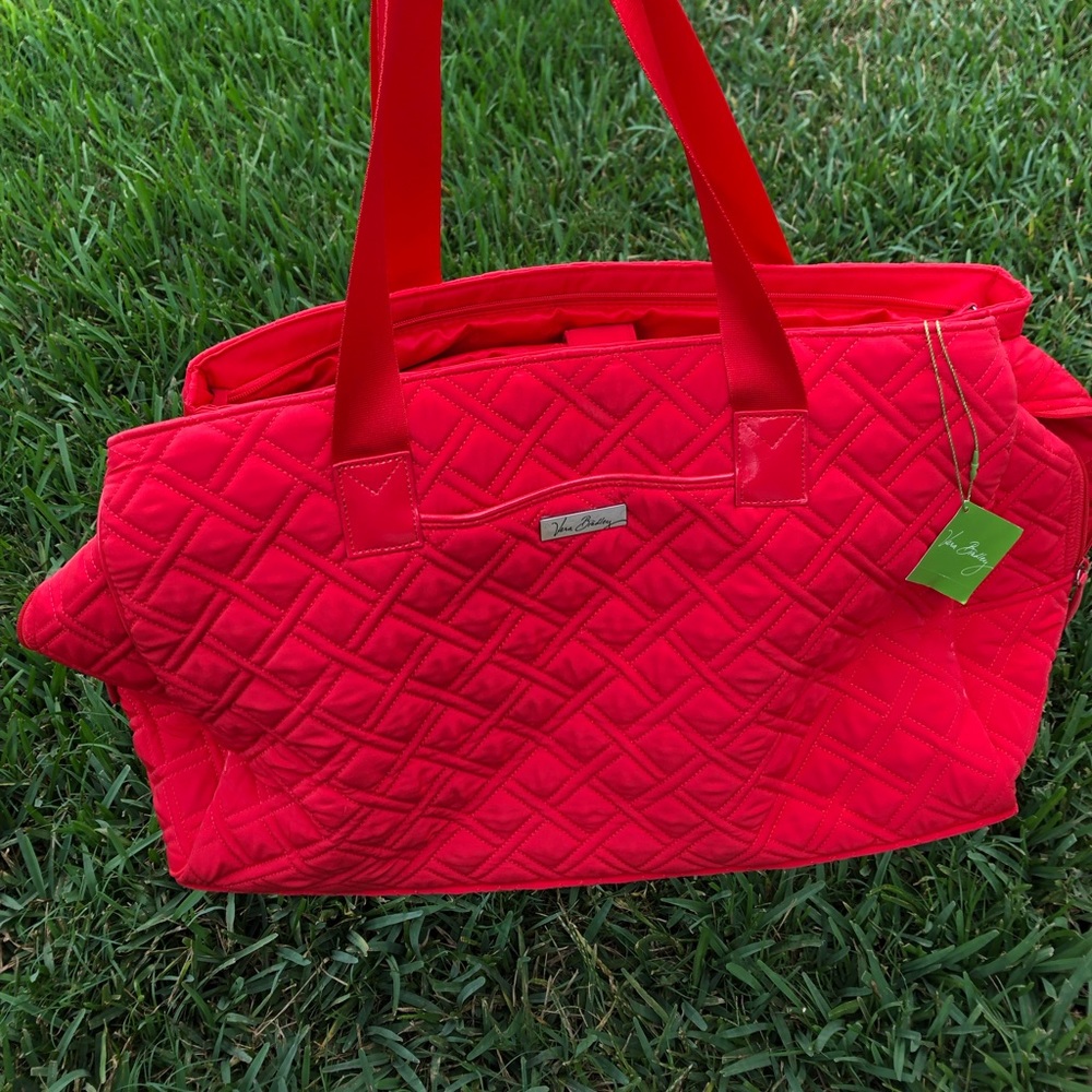 Vera Bradley- Triple Compartment Travel Bag!